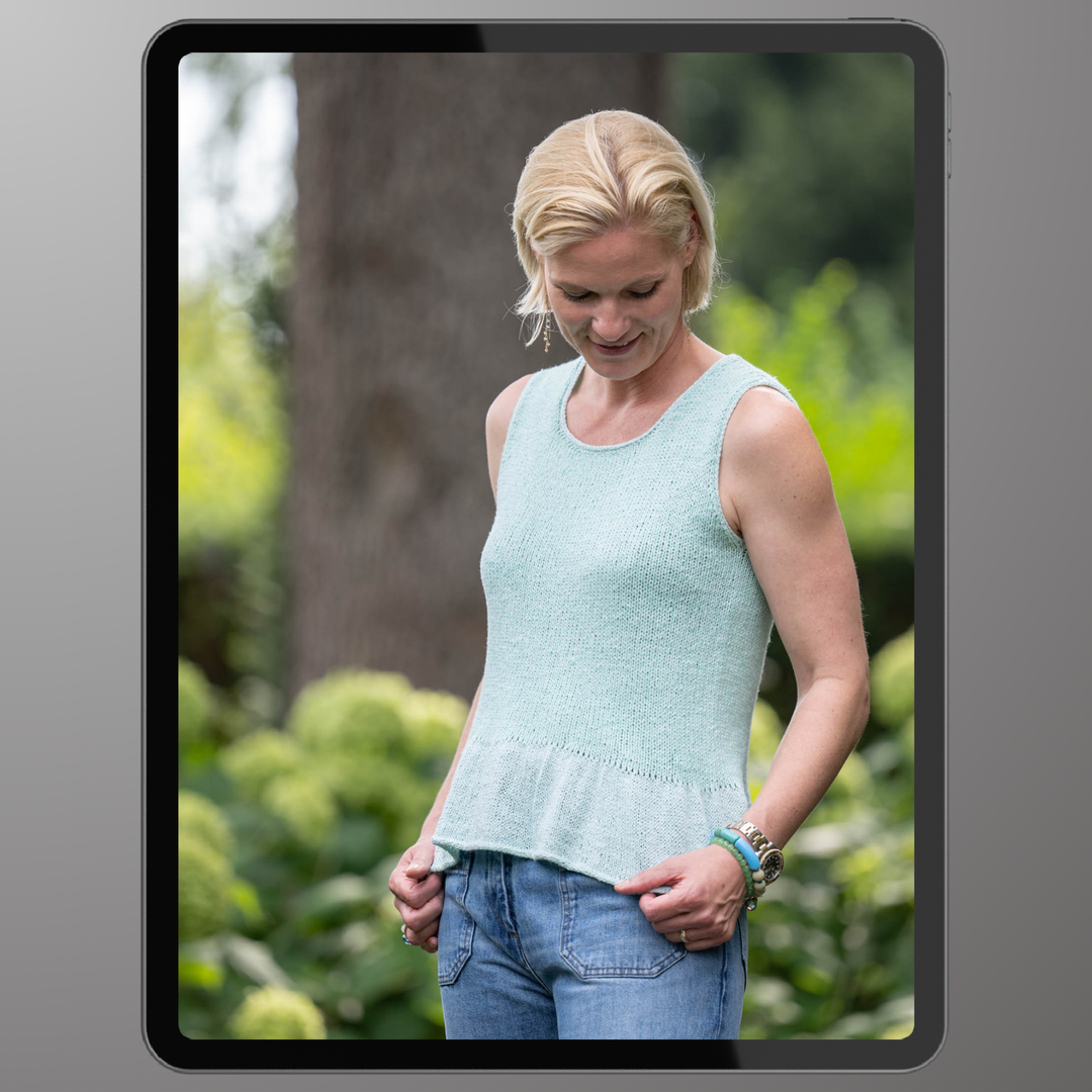 Strickmodell Tessa Top