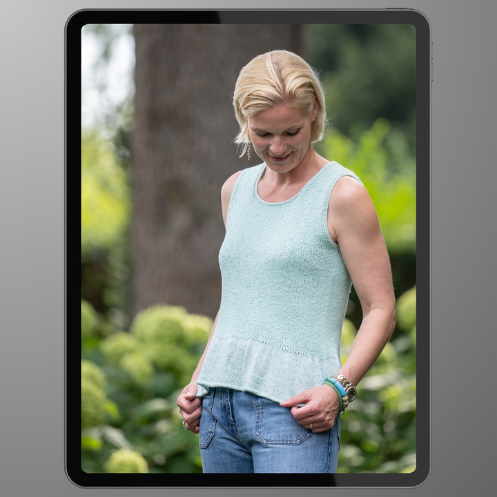 Strickmodell Tessa Top