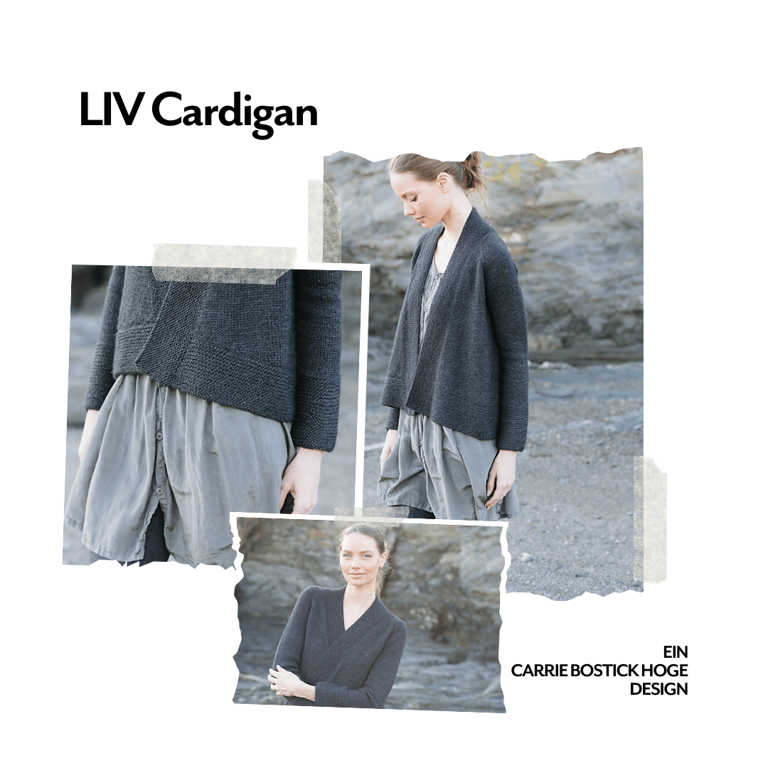 Cardigan LIV (light) von Carrie Bostick Hoge - Englische Anleitungen leicht gemacht!
