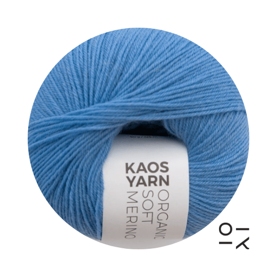 Strickwolle Organic Soft Merino Kaos Yarn Kind 1063