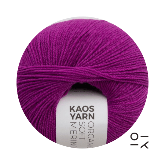 Strickwolle Organic Soft Merino Kaos Yarn Magnetic 1005