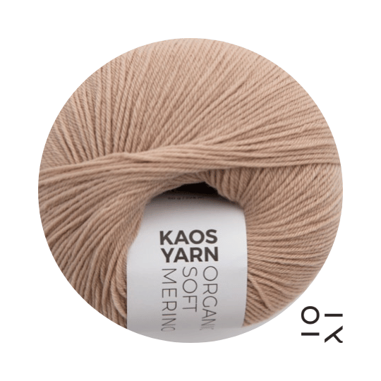 Strickwolle Organic Soft Merino Kaos Yarn Nostalgic 1005