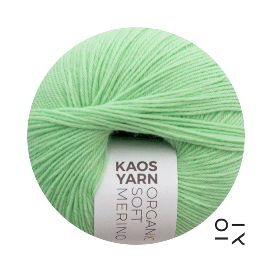 Strickwolle Organic Soft Merino Kaos Yarn Vivacious 1076