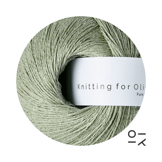 Strickwolle Knitting for Olive Pure Silk Dusty Artichoke