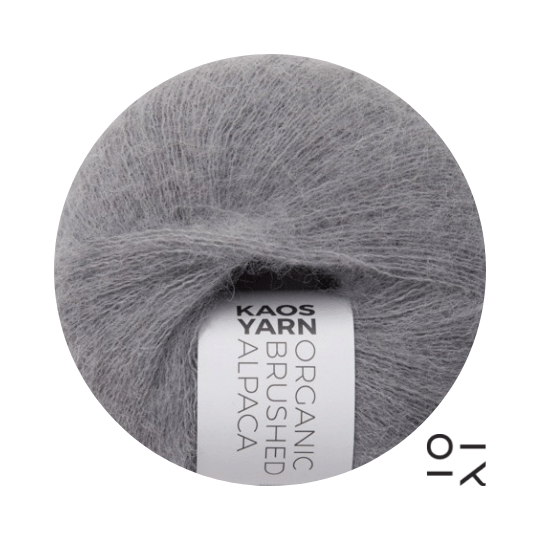 Wolle KAOS Yarn Organic Brushed Alpaca Fair 2082