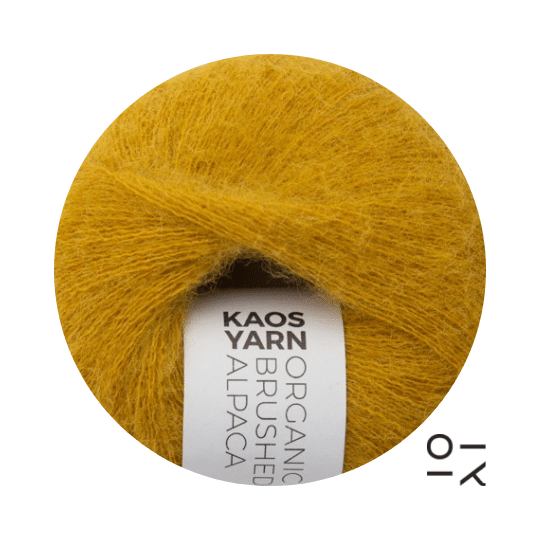 Wolle KAOS Yarn Organic Brushed Alpaca Fortunate 2016