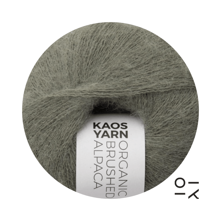 Wolle KAOS Yarn Organic Brushed Alpaca Magnetic 2084