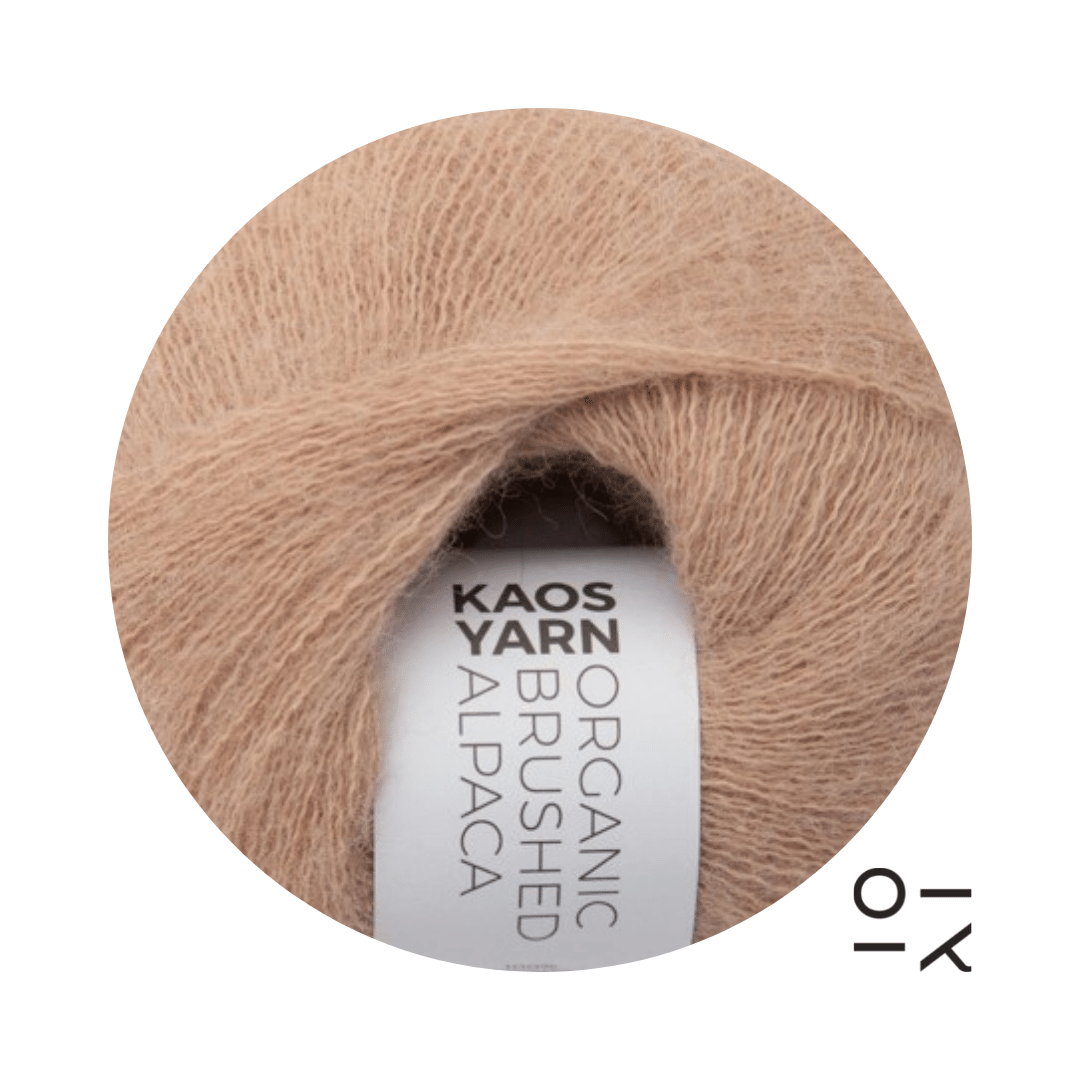 Wolle KAOS Yarn Organic Brushed Alpaca Nostalgic 2005
