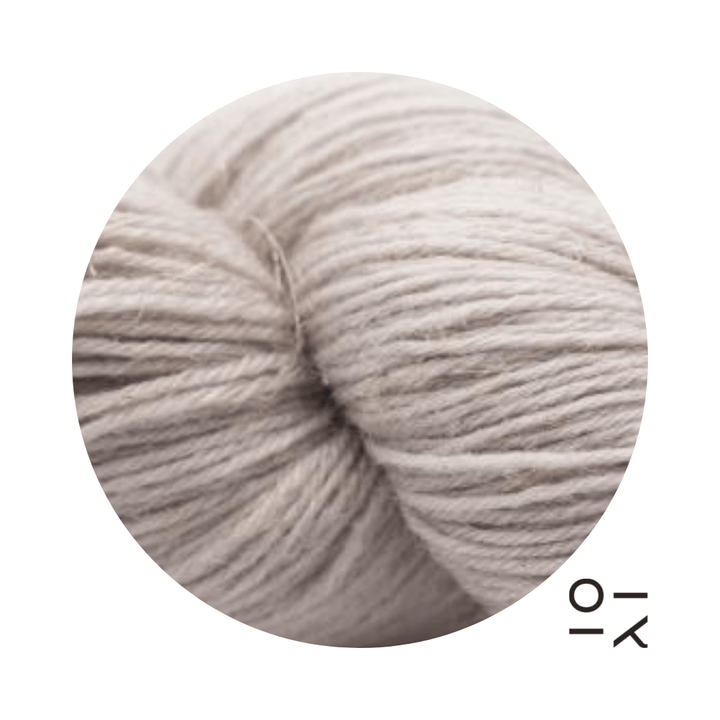 Sockenstrickwolle Lazy Linen Kremke Soul Wool Hellgrau 002